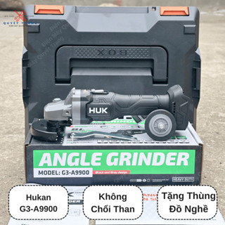 Thân Máy Mài Pin Hukan G3 - A9900 Tặng Thùng Đồ Nghề Không Chổi Than Chân Pin Phổ Thông M21