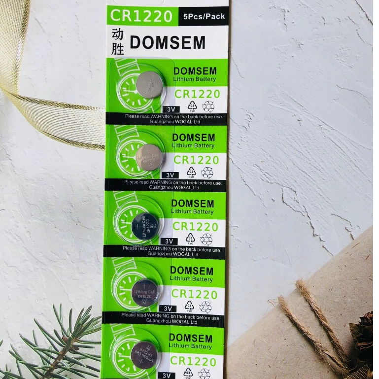 Viên pin đồng hồ CR1220 1220 DOMSEM