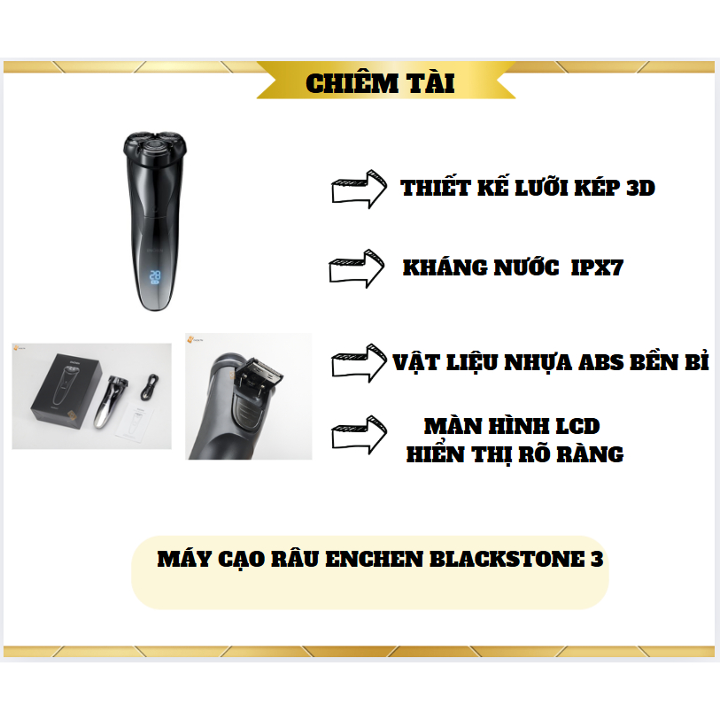 Máy cạo râu Enchen BlackStone 3