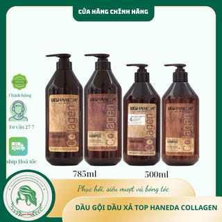 HẤP PHỤC HỒI CẤU TRÚC TÓC TOP HANEDA COLLAGEN 500ML