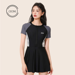 Bộ Đồ Bơi Cao Cấp Cicini Cho Bạn Gái Mã L113 Váy Xòe Hai Mảnh Đi Biển Mùa Hè
