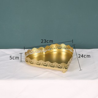 ♥️🍣 Khay Bánh Trái Tim Bày Bánh Kẹo Hoa Quả Cho Tiệc Ngọt Sinh Nhật, Tiệc TeaBreak, Finger Food
