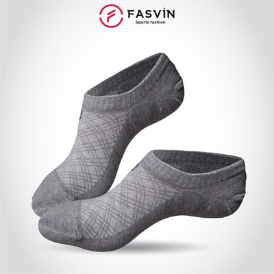 Tất Nam Cổ Thấp FASVIN Mềm Mịn Co Giãn Tốt TCT22904.HN