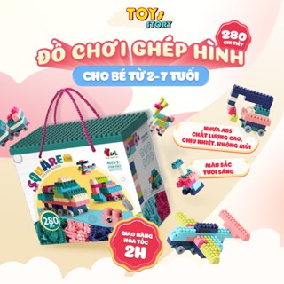 Bộ đồ chơi ghép hình 280 chi tiết cho bé từ 2-7 tuổi lắp ghép thông minh Toy Story