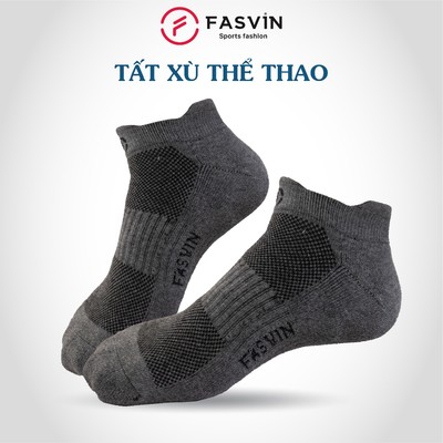 Tất Xù Nam Thể Thao Chống Trơn Fasvin Mềm Mịn Co Giãn Tốt TN24907.HN