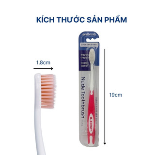 Bàn chải đánh răng cao cấp Nude Hàn Quốc Good1 làm sạch sâu bảo vệ răng giảm hôi miệng