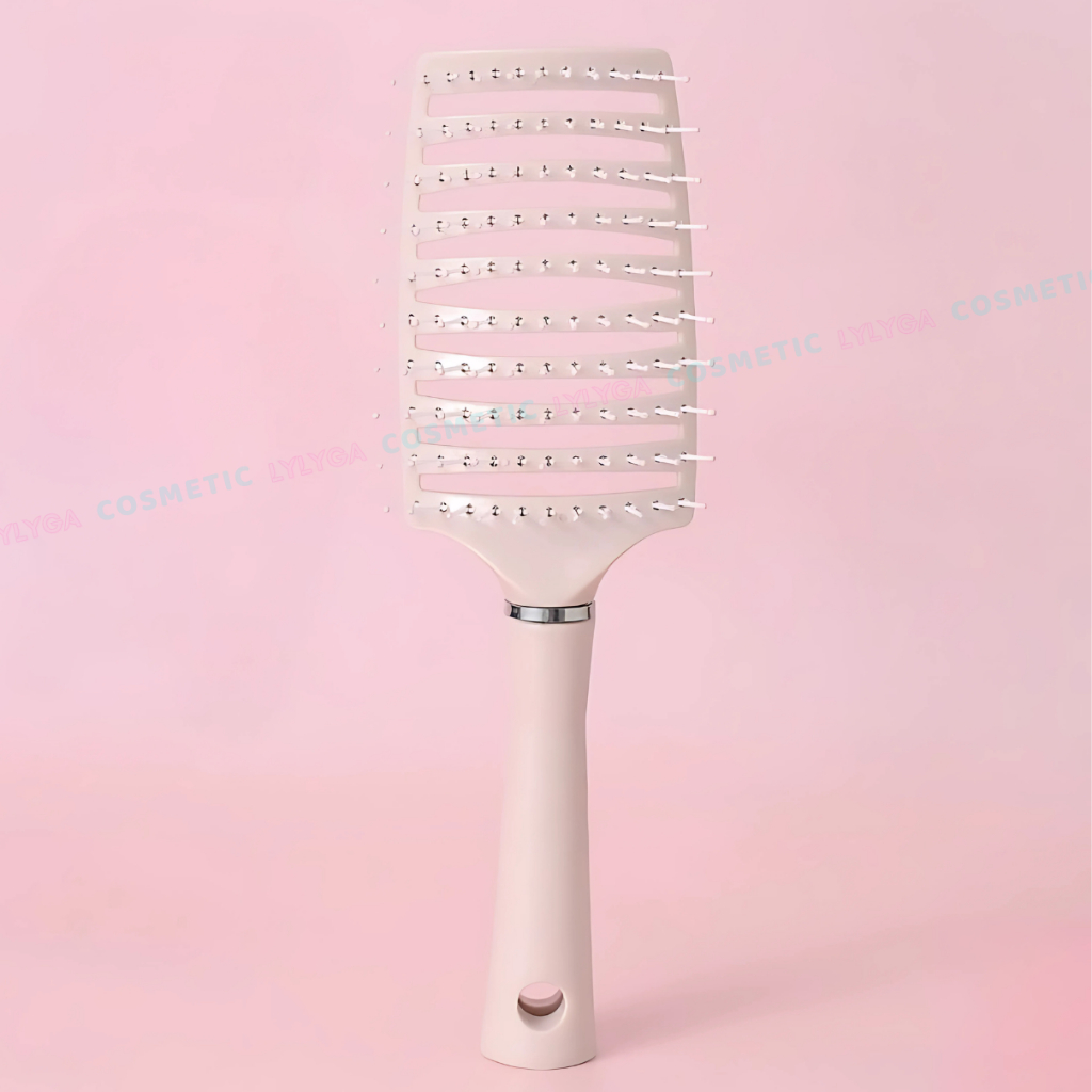 Lược chải tóc gỡ rối mượt tóc lược bán nguyệt