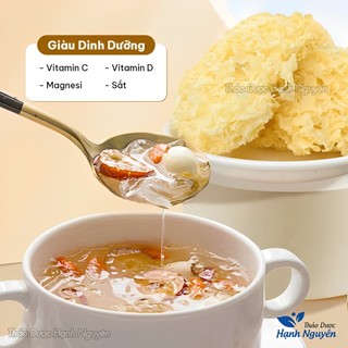 Nấm tuyết 100g, ngân nhĩ khô, nguyên liệu nấu chè dưỡng nhan, làm gỏi dai giòn, tốt cho sức khỏe