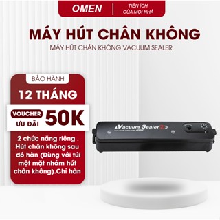 Máy Hút Chân Không Thực Phẩm Kèm Hàn Miệng Túi Vacuum Sealer ( tặng 10 túi hút )