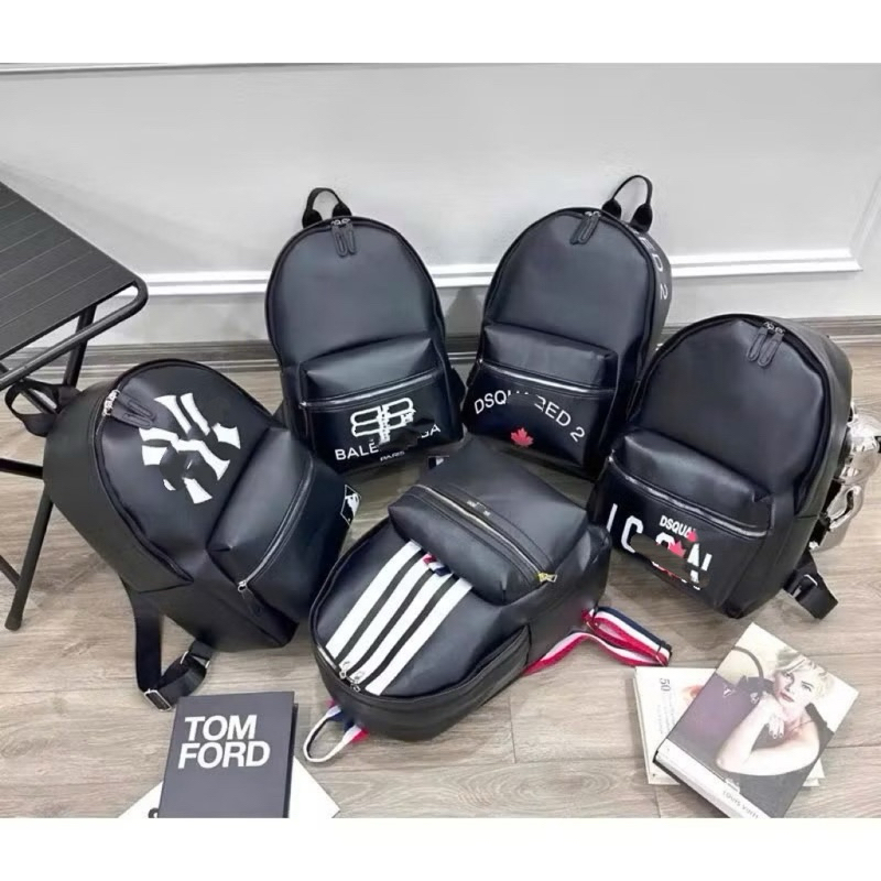 Balo to, balo đi học cho nam và nữ chất da dày dặn size 43 để vừa A4 sách vở laptop kiểu dáng trẻ trung năng động