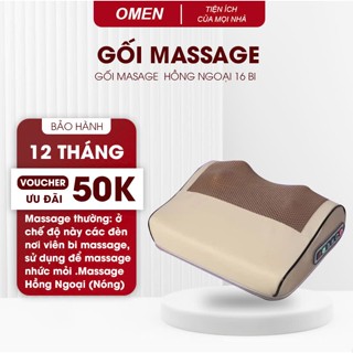 Gói Massage Vai Gáy Cổ 20 Bi Gối Massage Hồng Ngoại Loại 1 Chính Hãng Công Nghệ Nhật Bản (Mẫu Mới Nhất 2023) Hot