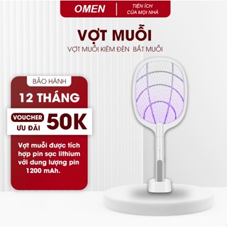 Vợt muỗi thông minh tự động kiêm đèn bắt muỗi NP-A223 sạc tích điện, vợt bắt muỗi thông minh cao cấp để bàn Hot