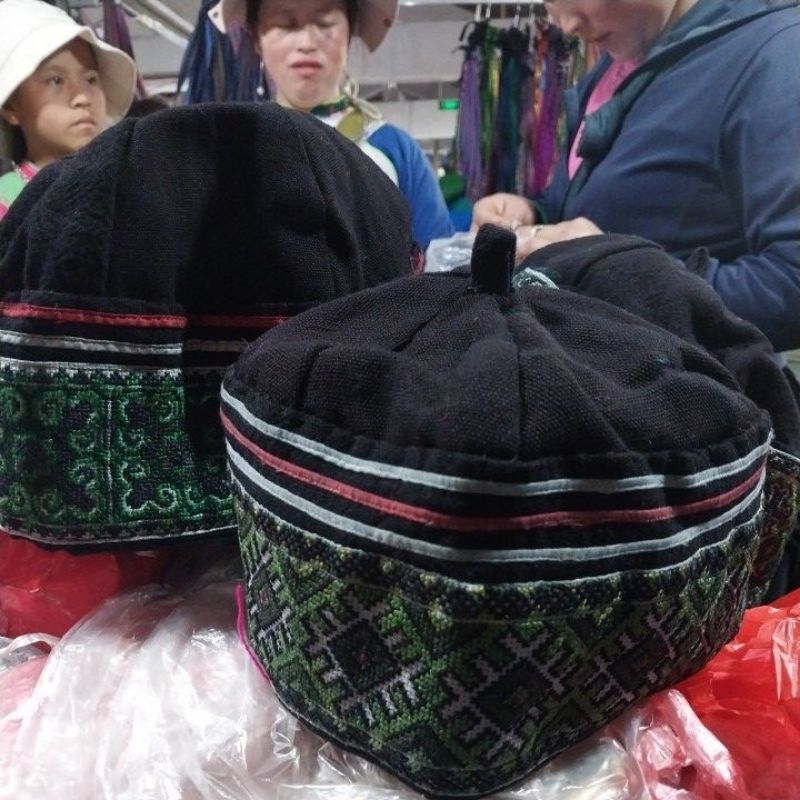 Conbo 10 mũ hmong nam nữ nhiều zise khác nhau
