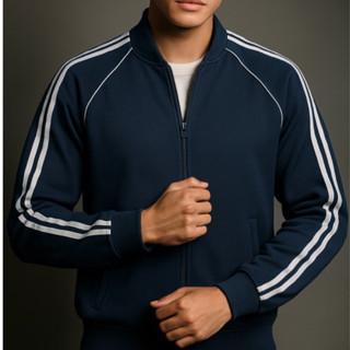 [LOẠI 1 ĐẸP] Áo khoác thể thao 3 sọc nam nữ - áo dài tay chất liệu thun poly 2 da cao cấp, thấm hút mồ hôi cực tốt