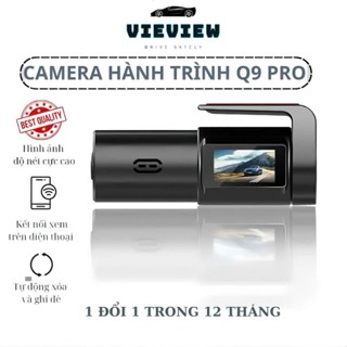  Camera Hành Trình Ô Tô Ghi Hình Siêu Nét Nhỏ Gọn VieView Q9 Pro Nguồn USB Bảo Hành 12 Tháng 