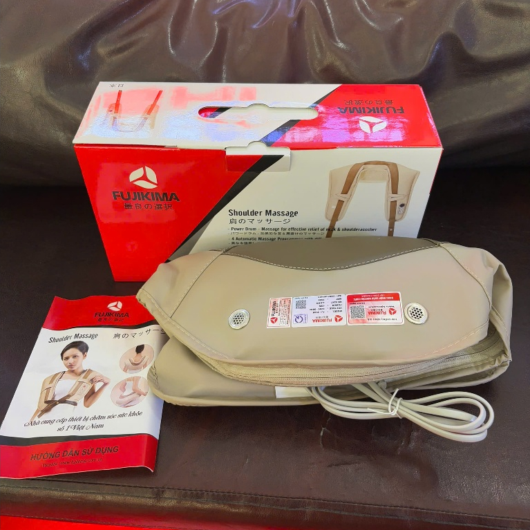 Đai Massage Cổ Vai Gáy Cao Cấp FUJIKIMA FJ-264K Chính Hãng - Model FJ-264K
