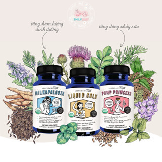 Viên Uống Lợi Sữa Hữu Cơ Legendairy Milk Mỹ - Hộp 60 Viên