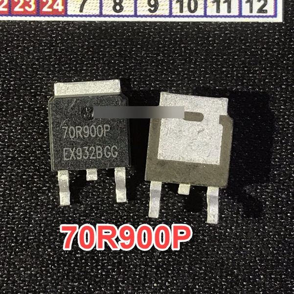 linh kiện Túi 4 con Mosfet N-Channel 70R900P 70R900 750V 5A loại dán