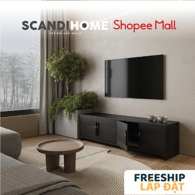 ESTELLE, Tủ TV TVD_073, 160x40x45cm, sản xuất bởi Scandi Home