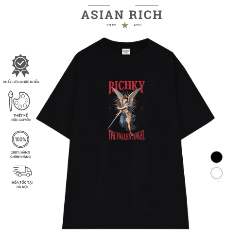 Áo Thun Asian Rich Premium Tee Thiên Thần Fallen Angel