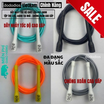 [Ksport][Bảo Hành 3 Tháng] Dây Nhảy Tốc Độ King Sport 6mm - Pvc Rope - Dây Nhảy Thể Dục - Dụng Cụ Tập Luyện[Tập Gym]