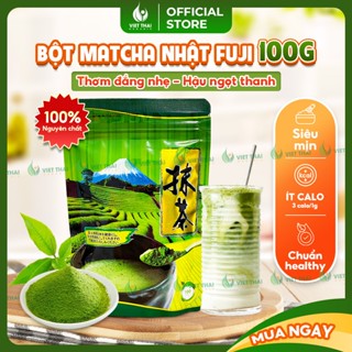 [ĐẶC BIỆT] Bột Matcha Fuji 100G Nguyên Chất Chuẩn Nhật Siêu Mịn Đẹp Da/Pha Chế/Làm Bánh Việt Thái