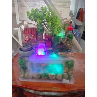 THÁC NƯỚC PHONG THUỶ -  BỂ CÁ NGÔI NHÀ NHỎ