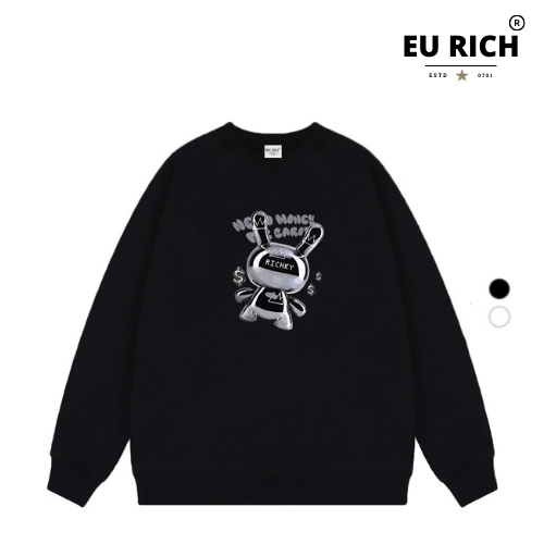 Áo Sweater Eu Rich Premium Nỉ Thỏ Money Rabbit