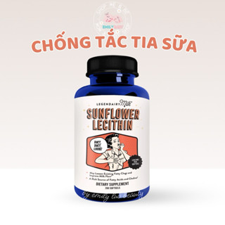 Viên Uống Chống Tắc Tia Sữa Legendairy Milk Sunflower Lecithin Mỹ