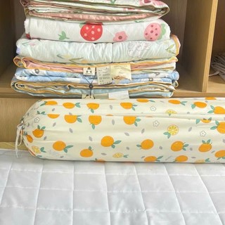 Vỏ gối ôm cotton poly 35x100cm mềm mịn,thoáng mát,nhiều màu ngộ nghĩnh, đáng yêu hot hit 2025