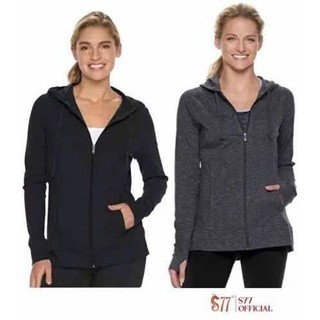  Áo khoác nỉ hoodie có nón nữ hiệu Tek Gear dư xịn 