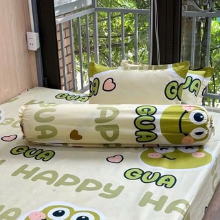Vỏ gối ôm cotton poly 35x100cm mềm mịn,thoáng mát,nhiều màu ngộ nghĩnh, đáng yêu hot hit 2025