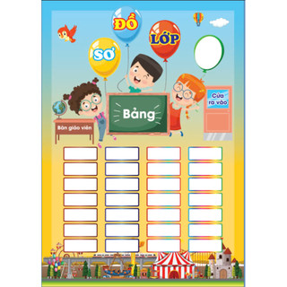 SƠ ĐỒ LỚP MẪU 4 DÃY