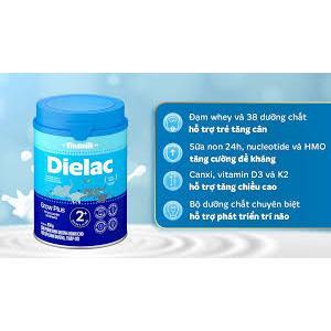 [Mẫu Mới] Sữa Bột Dielac Grow Plus 1+ HT 850g (Sữa Non)