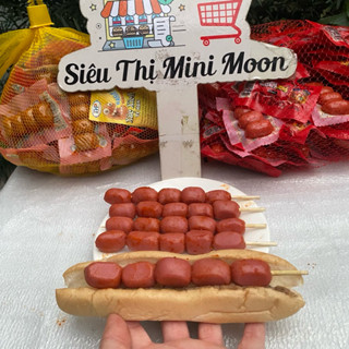 Xúc Xích 4 Bi Ăn Liền Sườn Sụn Non Một Sét 50 Chiếc ( 24gr một chiếc )