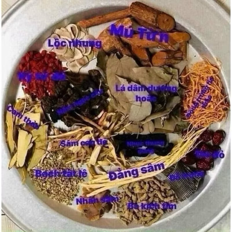 Rocket 1h tăng cường bản lĩnh phái mạnh, chống đau xương khớp 1 kg đủ 15 vị bổ dưỡng