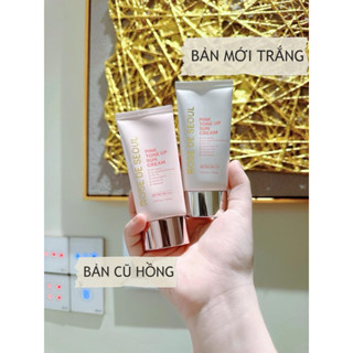 (Tặng mặt nạ) Kem chống nắng ROSE DE SEOUL PINK TONE UP SUN CREAM 50ml hạn 2027 chống nắng nâng tông dưỡng trắng
