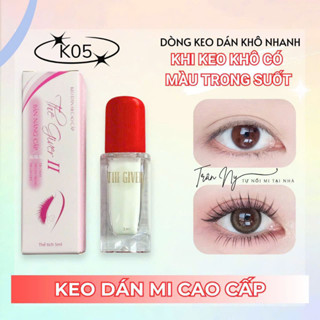 Keo dán mi giả độ bền 24 giờ K05 không kích ứng cao cấp tàng hình không chân keo khô nhanh bền 24h tranny_lenscontact