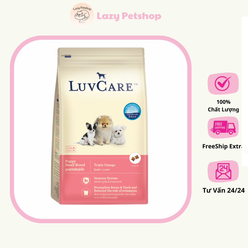 Hạt LuvCare Small Dưỡng Lông Da Cho Chó Giống Nhỏ