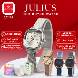 Đồng hồ nữ Julius Hàn Quốc Ja-1148 size mặt 2,3cm dây thép (4 màu)