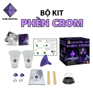 🍋 (Sẵn MẦM) Bộ nuôi tinh thể phèn Crom phèn chua kèm mầmfm à
