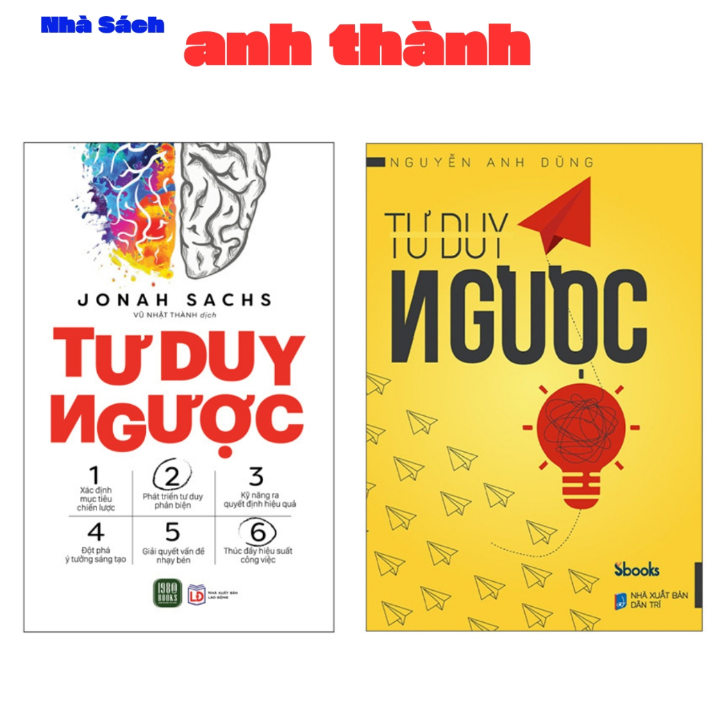 Sách - Tư Duy Ngược (Nhà Sách Anh Thành)