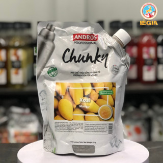 (CÓ MẪU CHIẾT) MỨT CHUNKY XOÀI CAO CẤP, CÓ MIẾNG TRÁI CÂY - DATE MỚI, TÚI 1KG TIẾT KIỆM, DỄ BẢO QUẢN