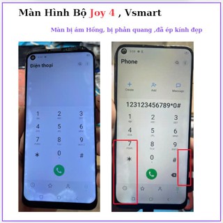 Màn hình bộ joy 4 vsmart, màn bị phản quang nhẹ