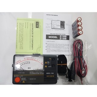 Đồng hồ đo điện trở cách điện KYORITSU 3166 (1000V/2000MΩ)