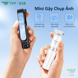 TNW S08 Gậy Chụp Ảnh 3 Chân Gậy Selfie Chụp Hình Gậy Chụp Ảnh Selfie Stick Tripod Có Đèn Trợ Sáng