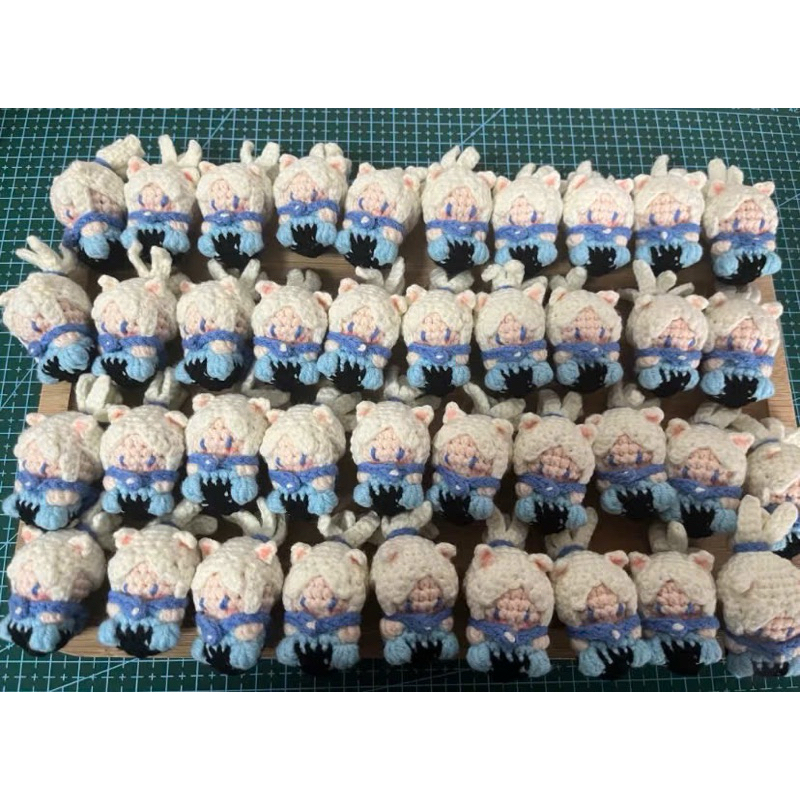 Móc khoá handmade nhân vật Jett Valorant bằng len