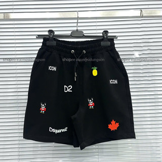  Quần Short DSQ ICON Stick nam nữ quần đùi icon dsq stick hot trend boy phố 