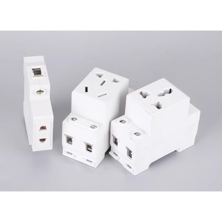 Ổ cắm điện gắn tủ điện 16A (gắn ray 35mm)