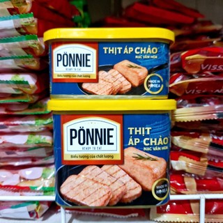  Thịt áp chảo Ponnie hộp 200g 340g 